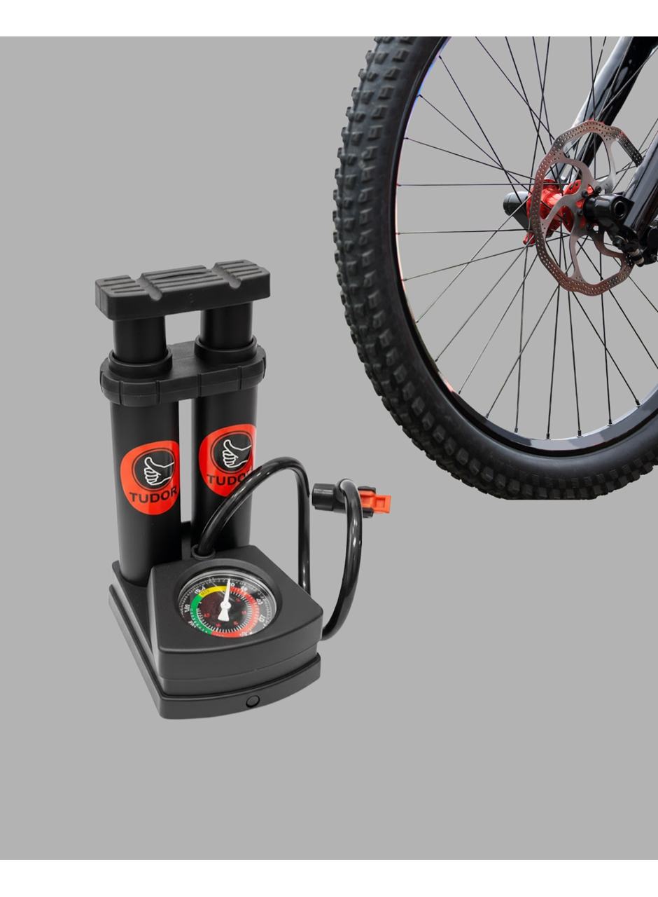 Kaymaz Pedallı Ayaklı Hava Pompası Tüm Supap Uyumlu