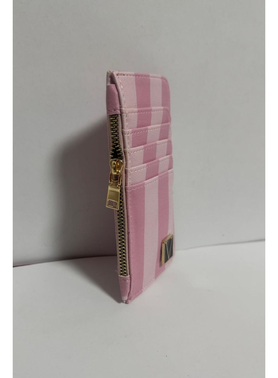 Kadın Fermuarlı Kartlık Pudra