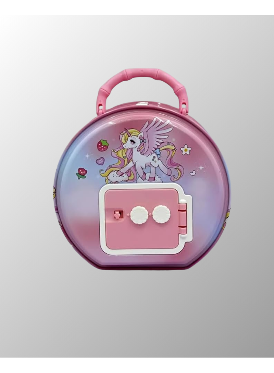 ŞİFRELİ KUMBARA PEMBE