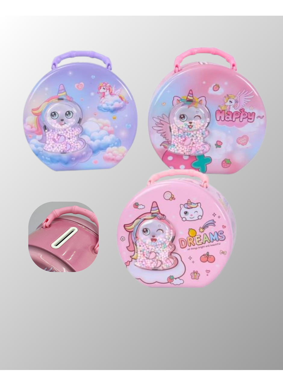 ŞİFRELİ KUMBARA PEMBE