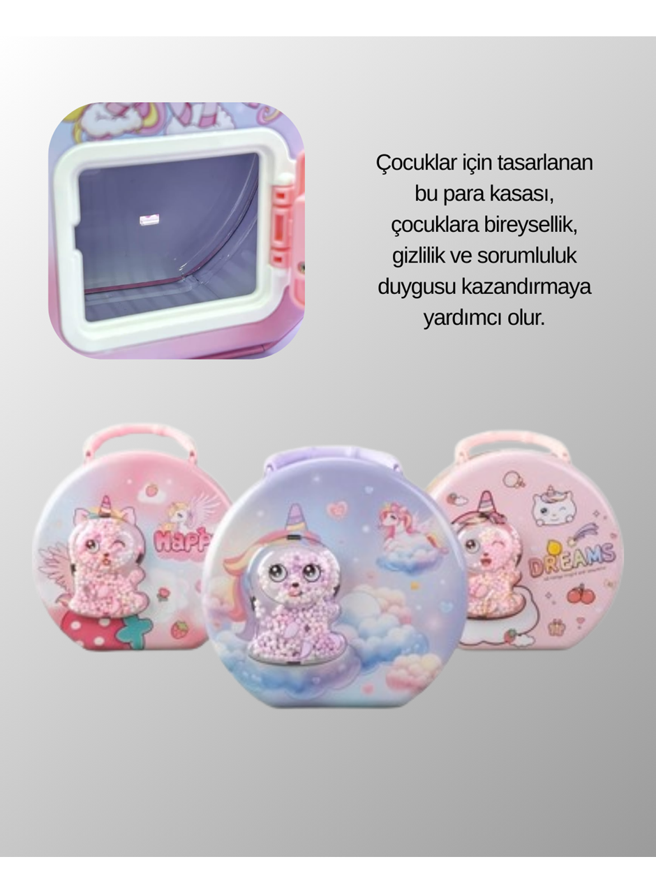 ŞİFRELİ KUMBARA PEMBE