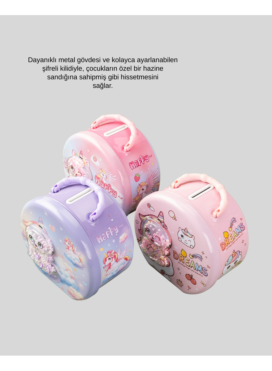 ŞİFRELİ KUMBARA MOR