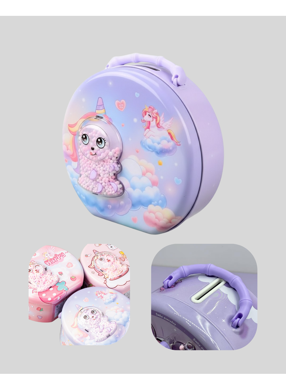 ŞİFRELİ KUMBARA MOR