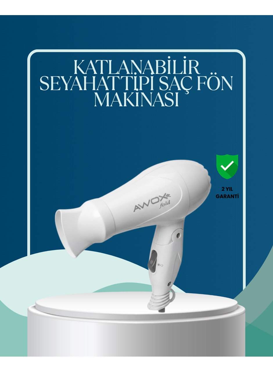 Seyahat Uyumlu Saç Kurutma Makinesi Hafif ve Kompakt