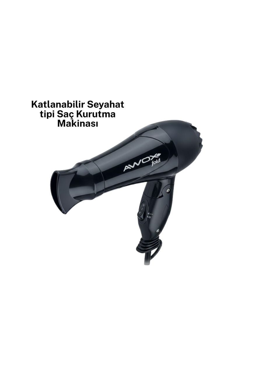 AWOX MİNİ FÖN SİYAH