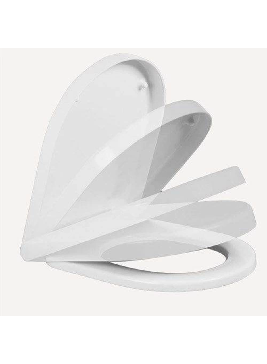 Yavaş Kapanan Amortisörlü Klozet Kapağı (