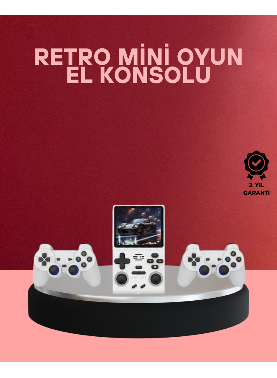 Kablosuz Kollu El Oyun Konsolu TV Bağlantı Destekli