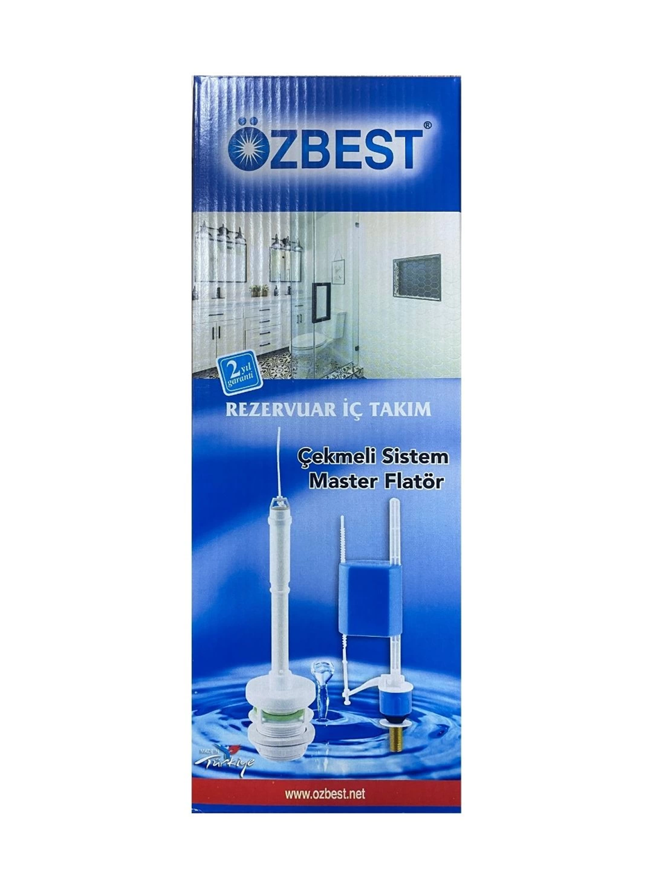 Özbest Su Tasarruflu Klozet Sifon Çekmeli Rezervuar İç Takımı (