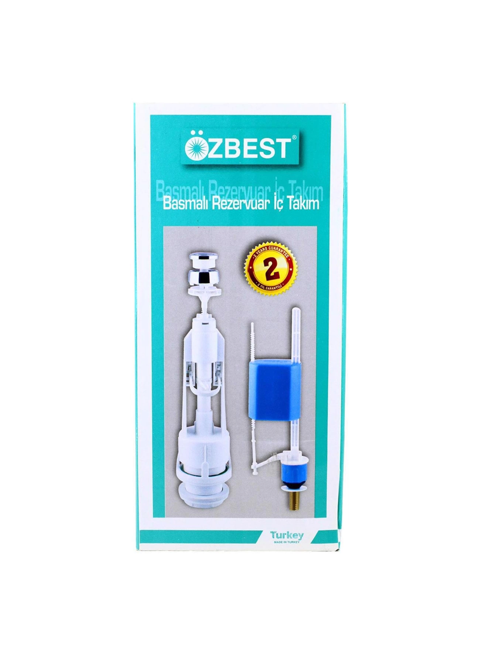 Özbest Su Tasarruflu Basmalı Klozet Rezervuar İç Takımı - Uyumlu ve Dayanıklı (