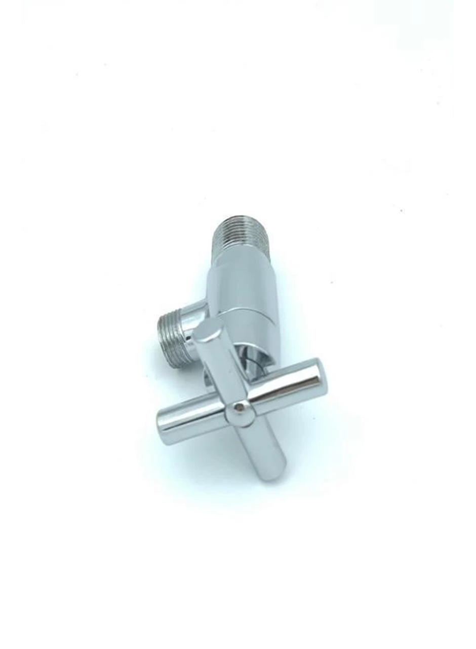 Dayanıklı 4 Kollu Taharet Musluğu Tuvalet Klozet Krom Musluk (