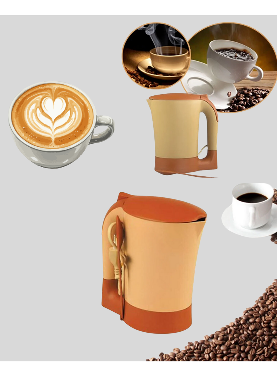 Mini Türk Kahvesi Makinesi Kettle Fonksiyonlu