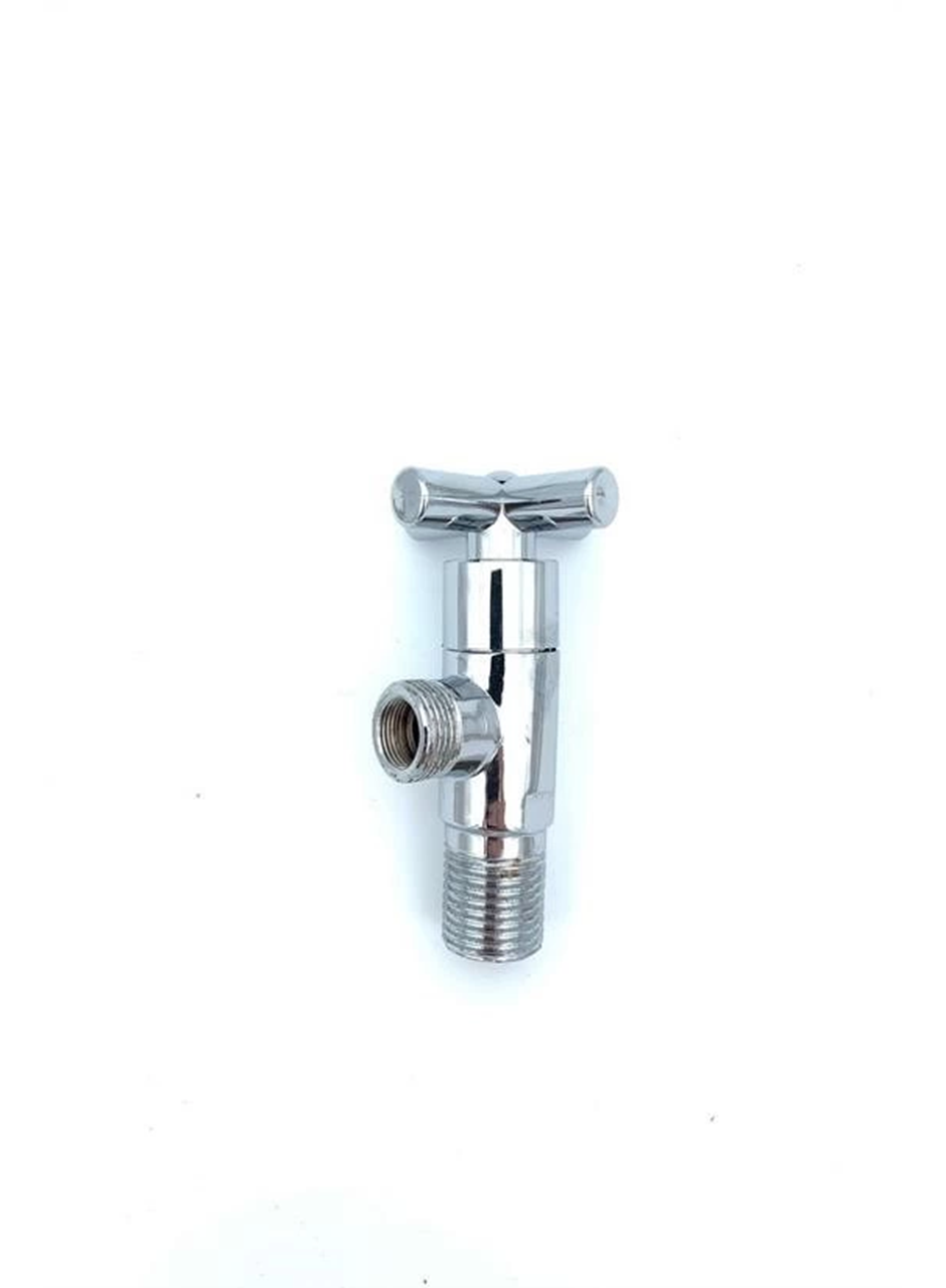 Dayanıklı 4 Kollu Taharet Musluğu Tuvalet Klozet Krom Musluk (