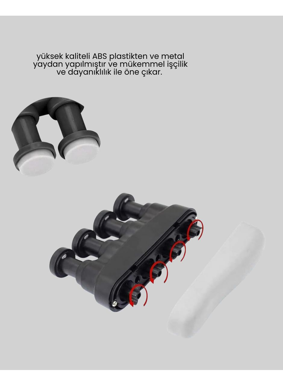 Ergonomik Parmak Egzersiz Aleti El ve Bilek Güçlendirici