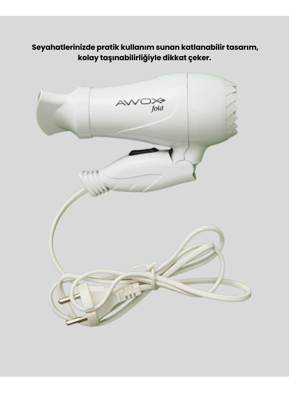 AWOX MİNİ FÖN BEYAZ