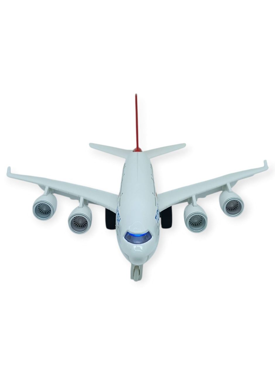 Çek Bırak Metal Yolcu Uçağı - 21 cm - Büyük Boy