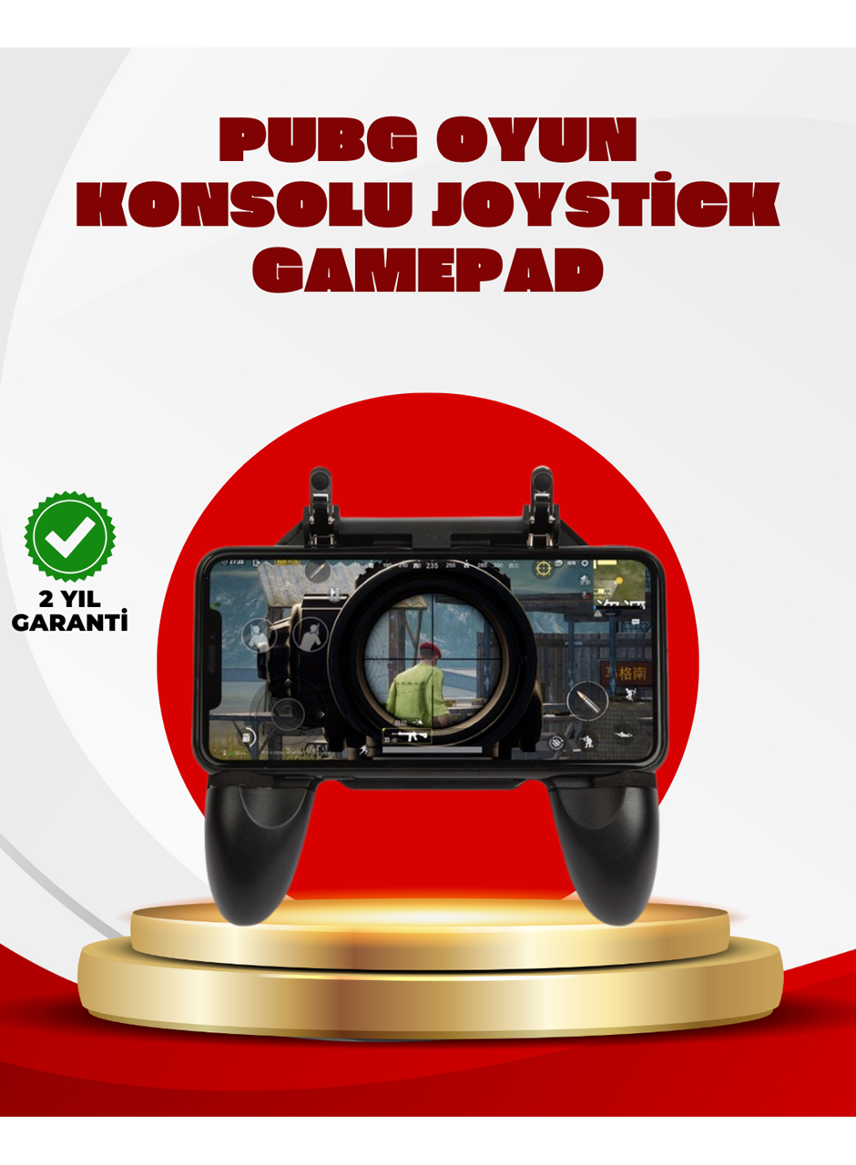 PUBG Mobile Uyumlu Joystick ve Parmak Tetikli Oyun Gamepadi