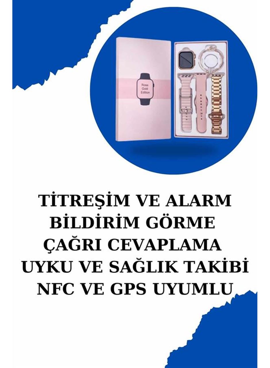 Kadınlar İçin Dokunmatik Ekran Akıllı Saat ve Gamer Kablosuz Bluetooth Kulaklık ANC Özelliği