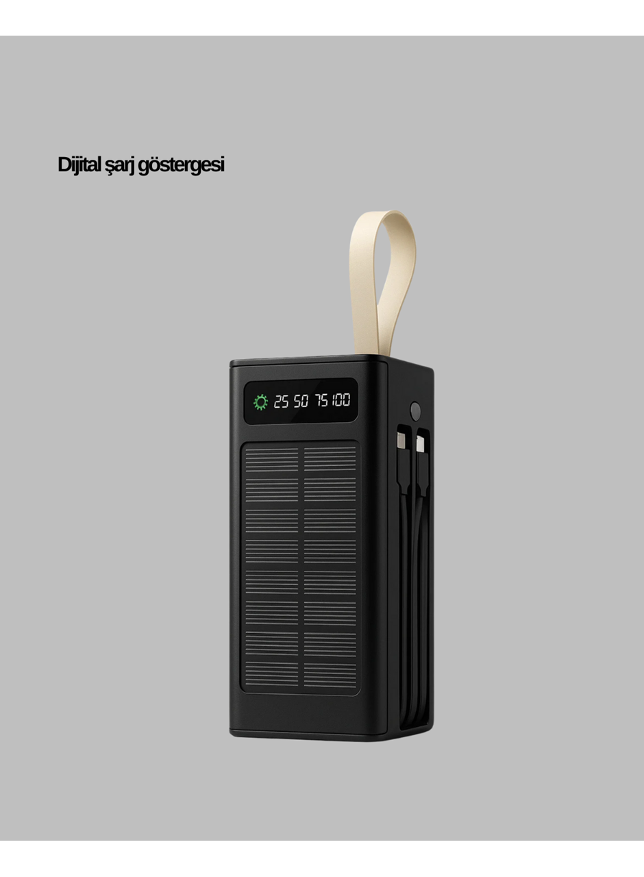 50.000 Powerbank güneş enerjili