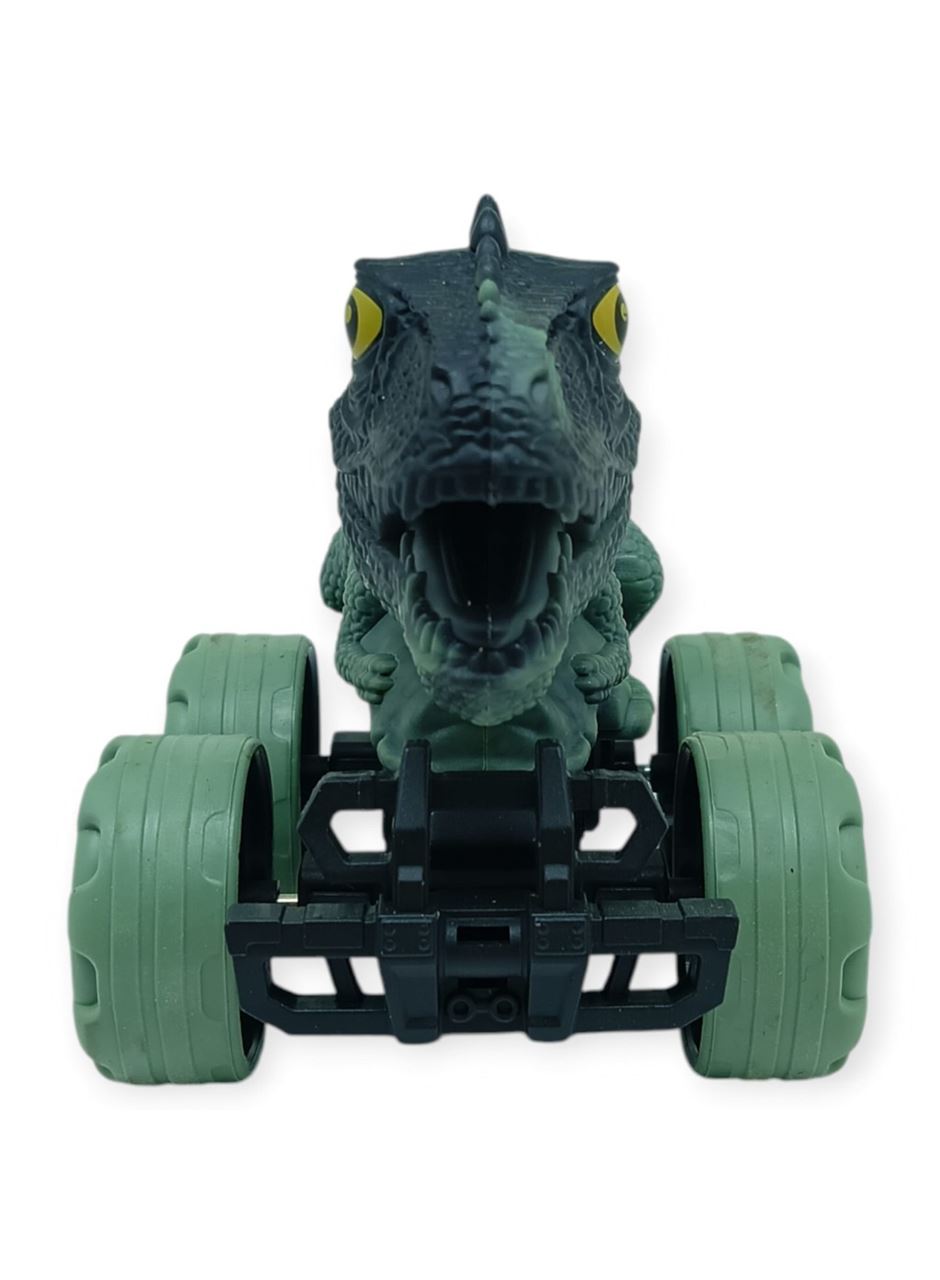 Sürtmeli Dinazor Arabalar 12 cm - H-20 - Stegosaurus - Yeşil