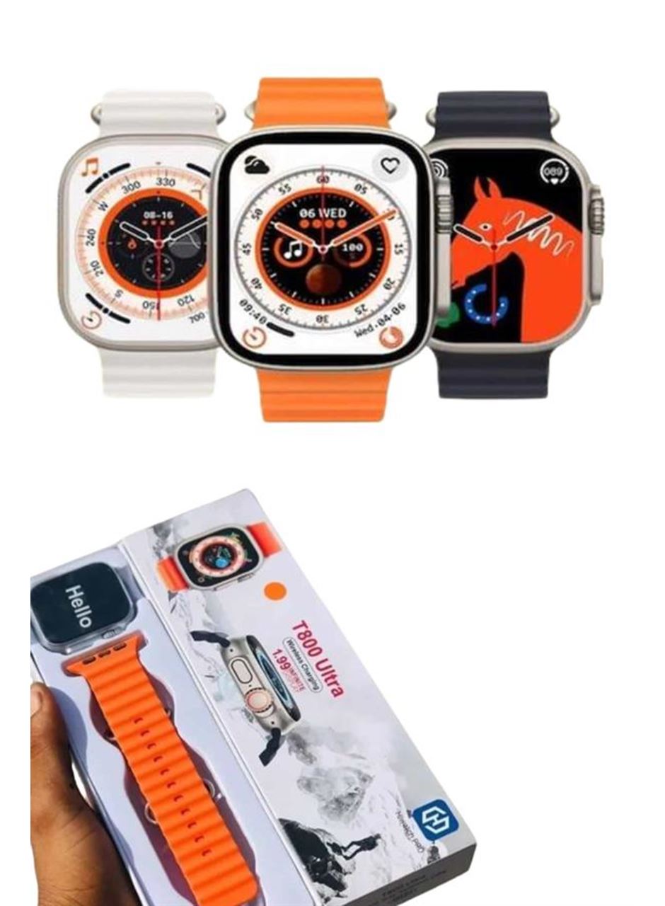 Akıllı Saat Kordon Hediyeli Güçlü Batarya Kapasiteli Titreşimli Bildirim Görme Unisex