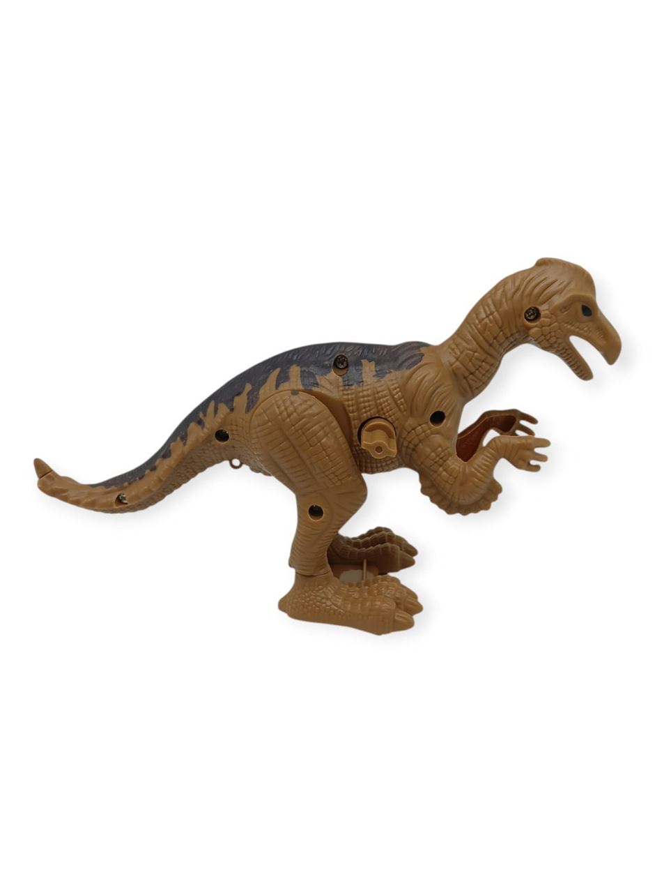 Kurmalı Dinazor Figürleri 20 cm - Anatosaurus - Kahverengi