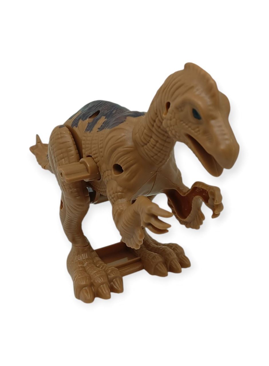 Kurmalı Dinazor Figürleri 20 cm - Anatosaurus - Kahverengi