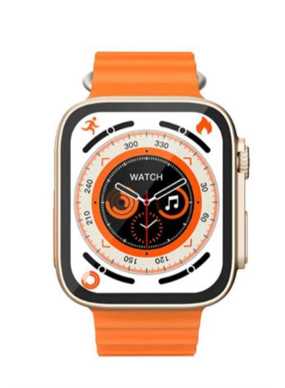 Yeni Model Akıllı Saat Ultra Smart Watch Gümüş Kasa 45mm Titreşim