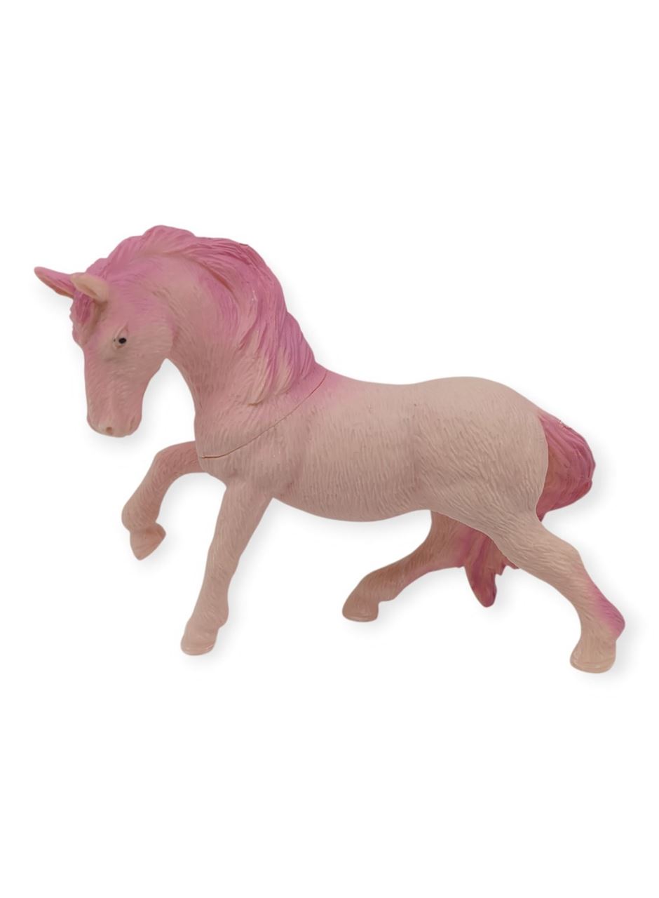 Çiftlik Hayvanları Serisi - Yarış Atı 12 cm - Pembe