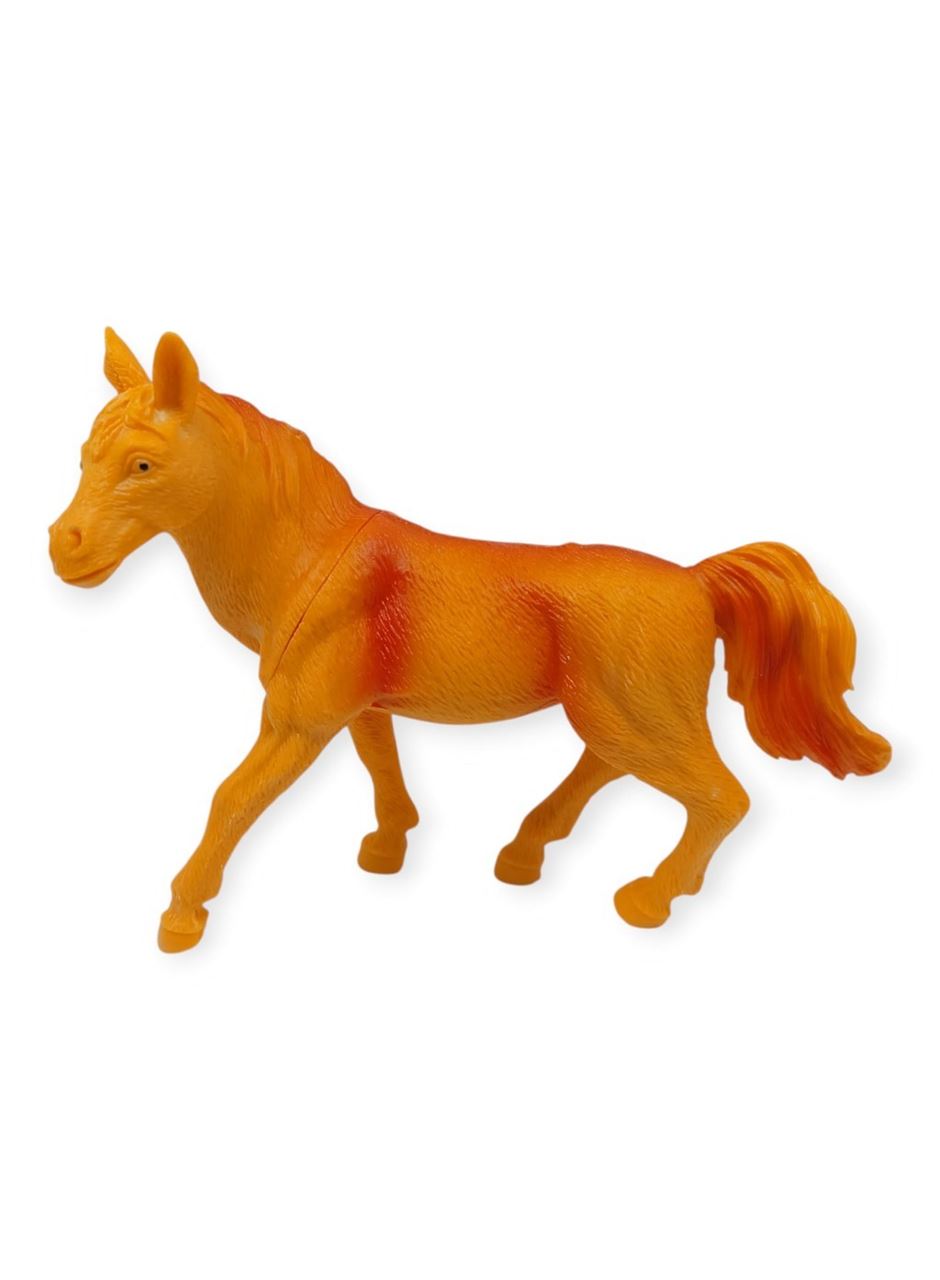 Çiftlik Hayvanları Serisi - Yarış Atı 12 cm - Turuncu