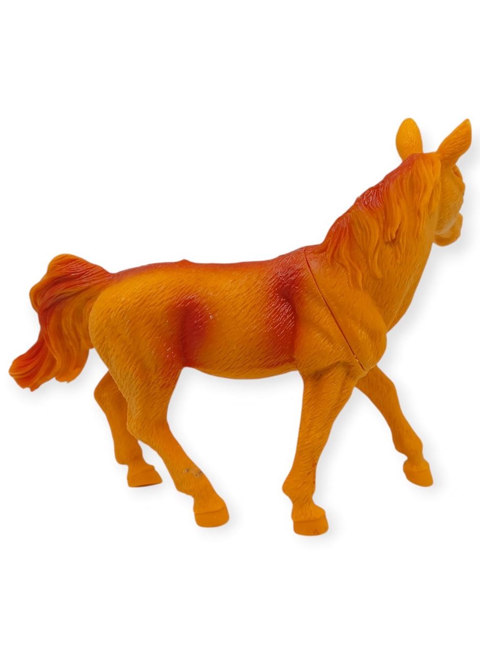 Çiftlik Hayvanları Serisi - Yarış Atı 12 cm - Turuncu