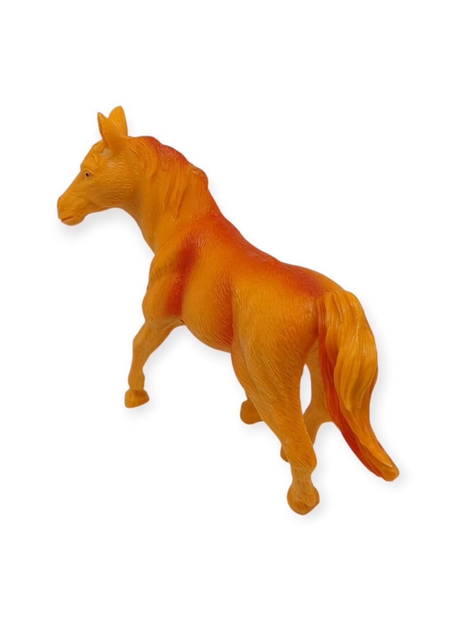 Çiftlik Hayvanları Serisi - Yarış Atı 12 cm - Turuncu