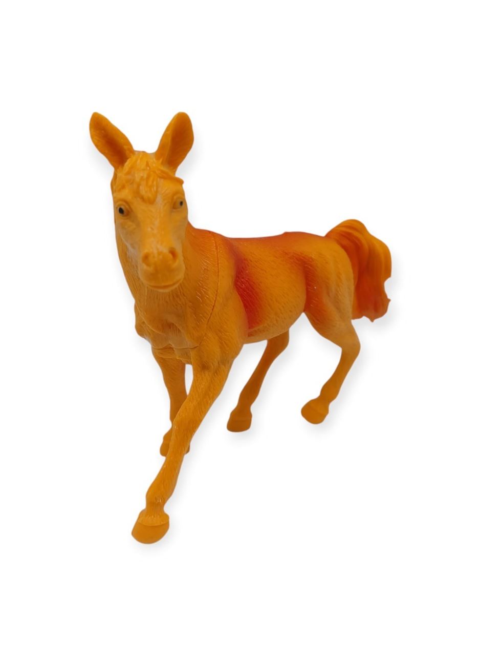 Çiftlik Hayvanları Serisi - Yarış Atı 12 cm - Turuncu