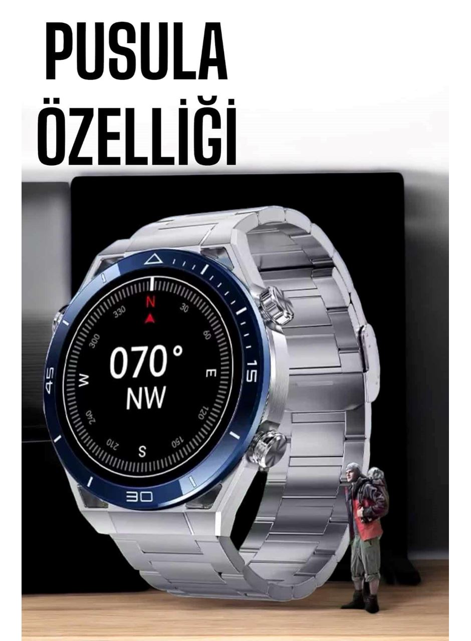 Akıllı Saat Yeni Nesil Bluetooth Bağlantılı Uyku ve Sağlık Takibi NFC ve GPS