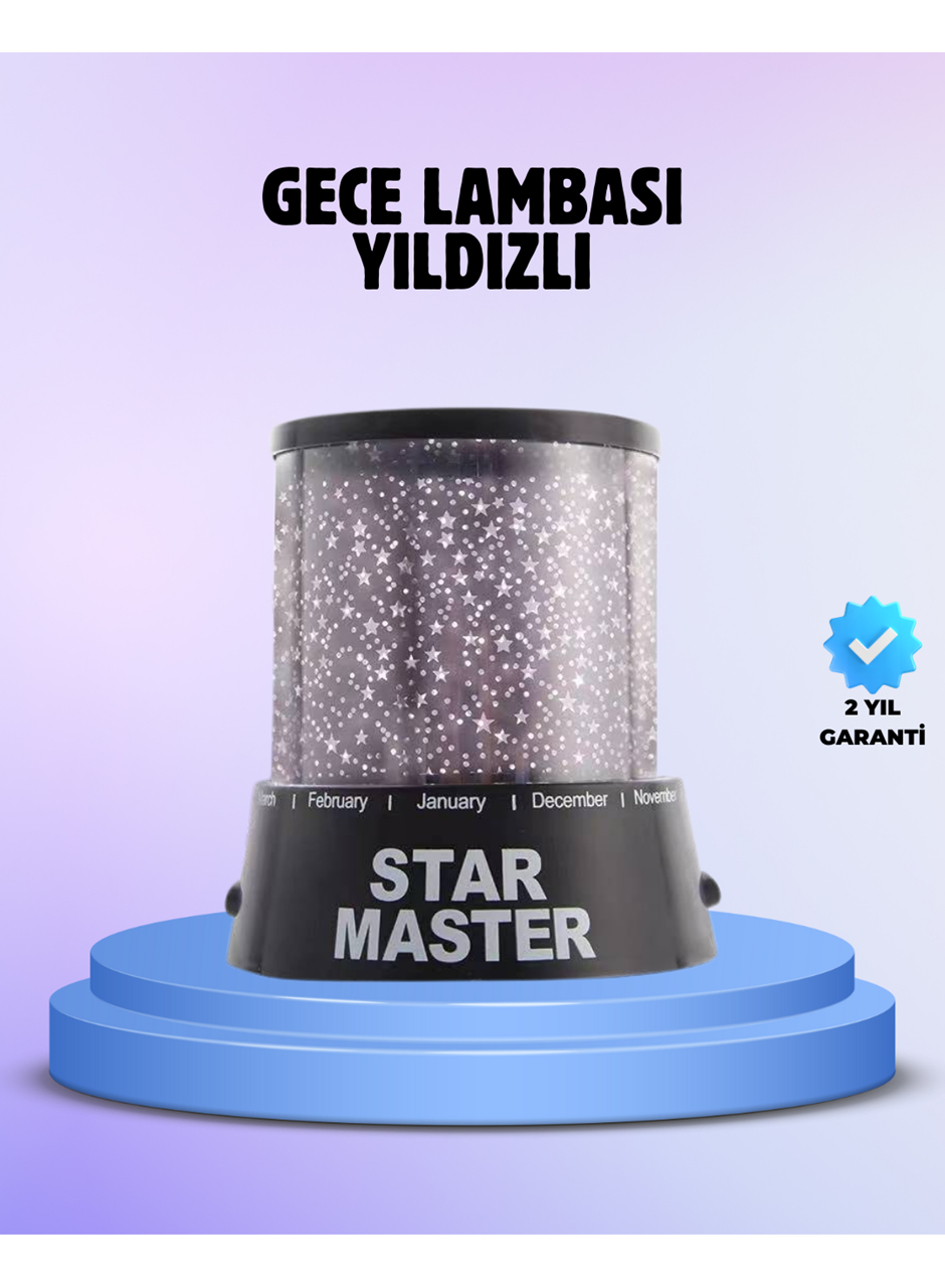 Odayı Yıldızlarla Dolduran Galaxy Efektli LED Projektör Işık