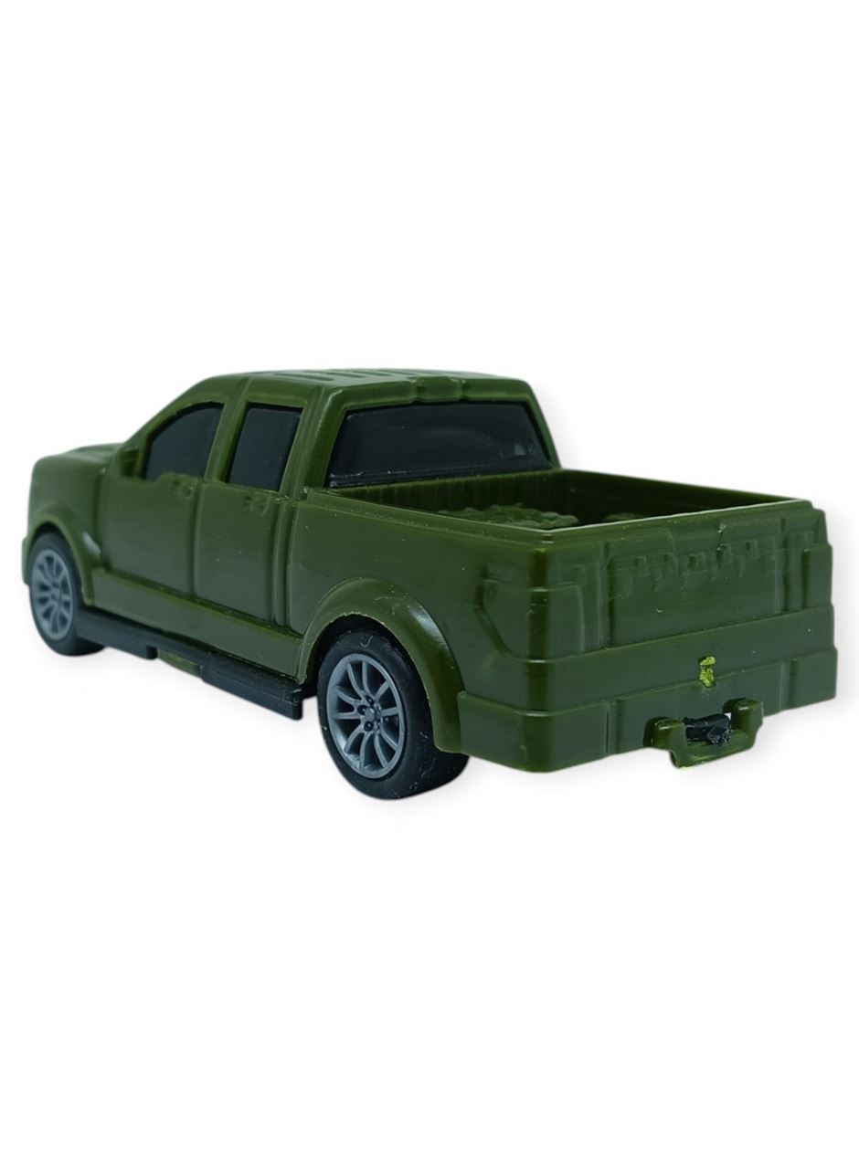 Çek Bırak Arabalar 10 Cm - Yeşil Pick-Up