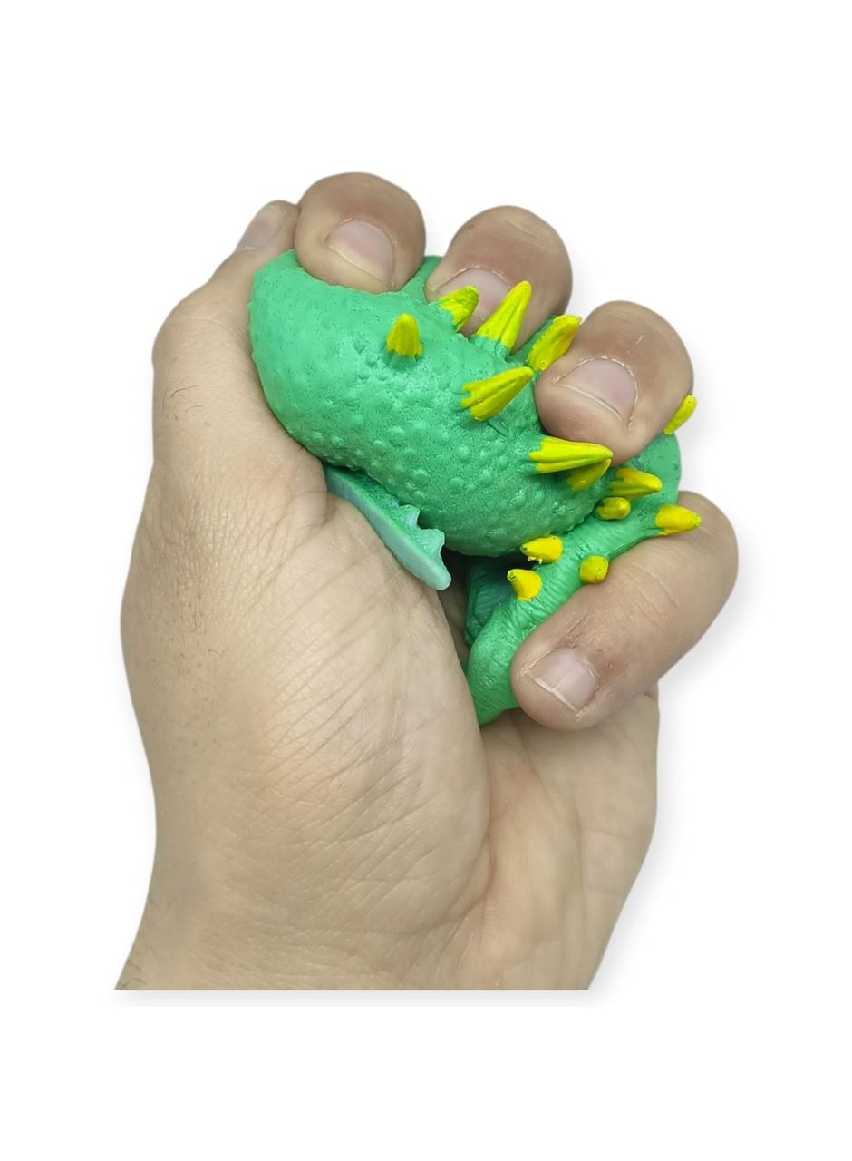 Fidget Oyuncak - Streç Dinazor Figürü 21 cm - Stegosaurus