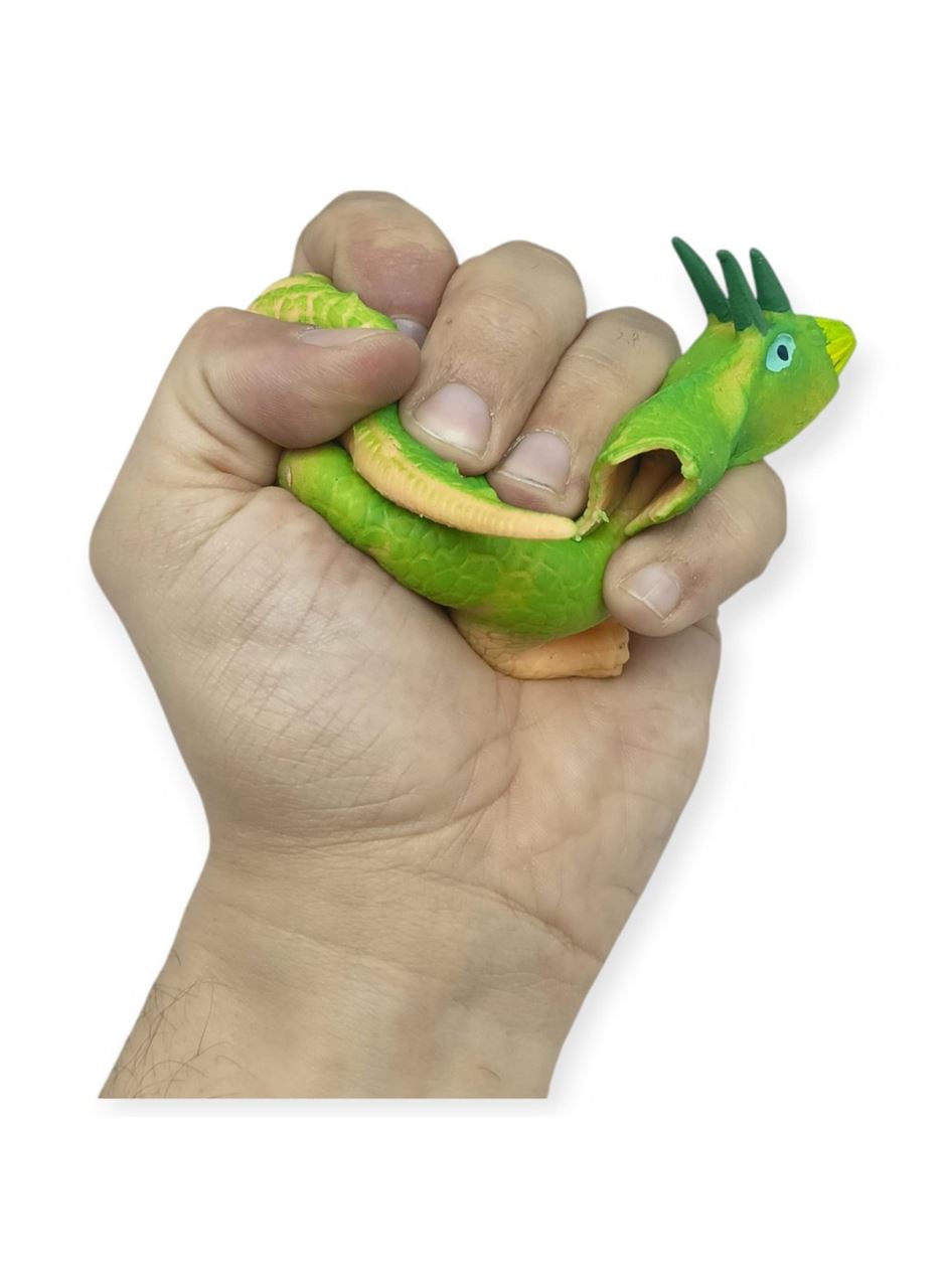 Fidget Oyuncak - Streç Dinazor Figürü 18 cm - Triceraptors