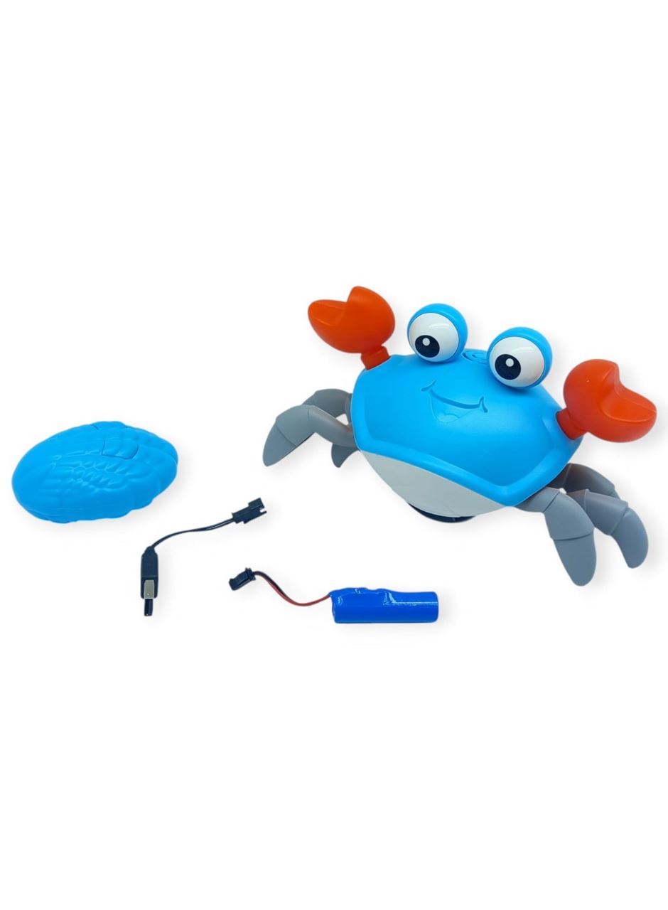 Uzaktan Kumandalı Sevimli Yengeç Emekleme Yardımcısı - Mavi