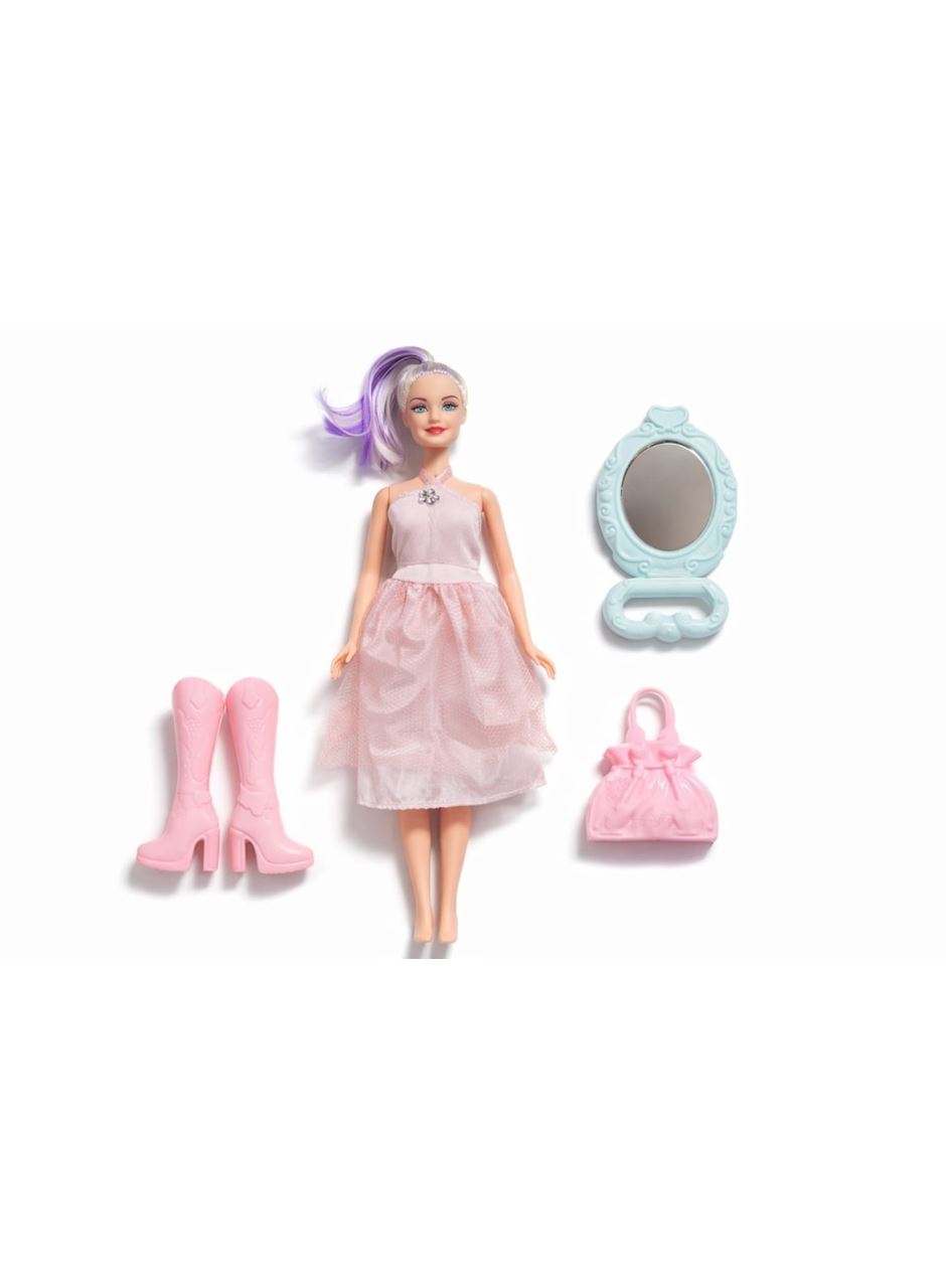 Moda Seti - Aksesuarlı 30 cm Bebek Seti