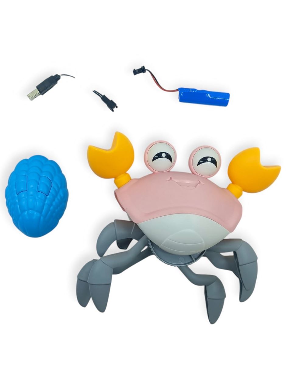 Uzaktan Kumandalı Sevimli Yengeç Emekleme Yardımcısı - Pembe