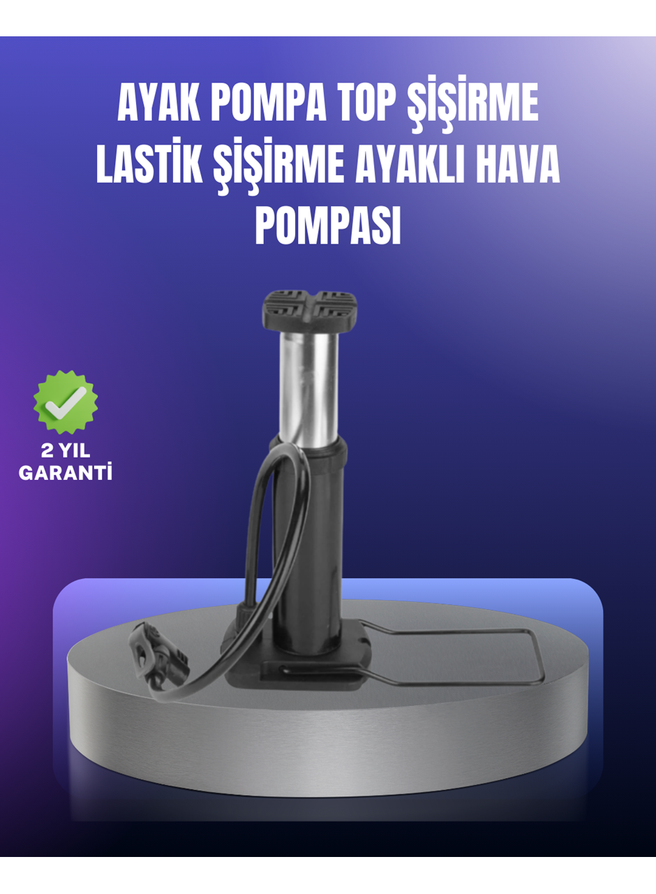 Ayak Pompası Otomobil Motosiklet Bisiklet Lastik Şişirme