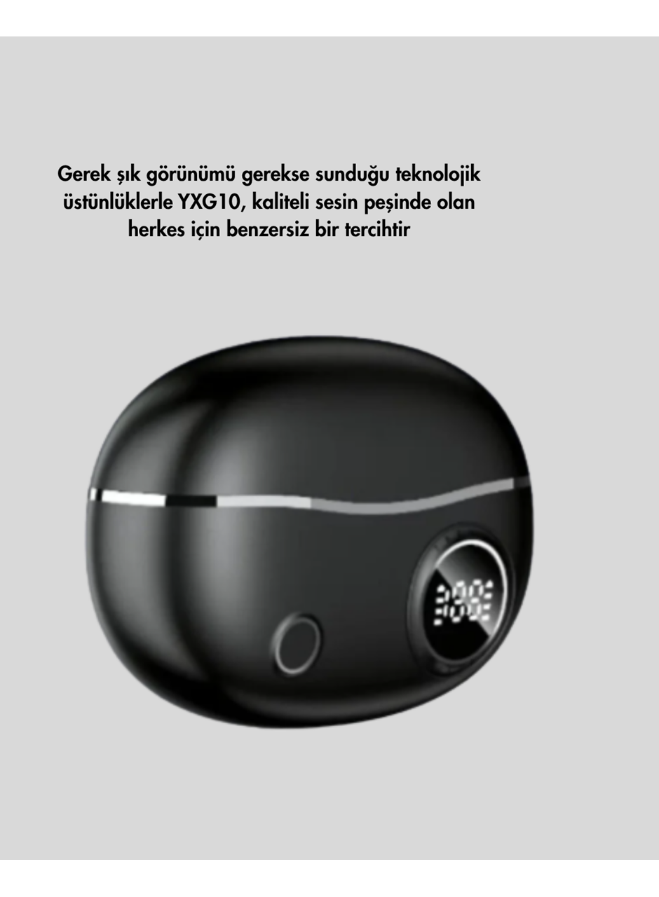 Ergonomik Klipsli Kablosuz Kulaklık – 30 Saat Pil ve Dokunmatik Kontrol Özelliği