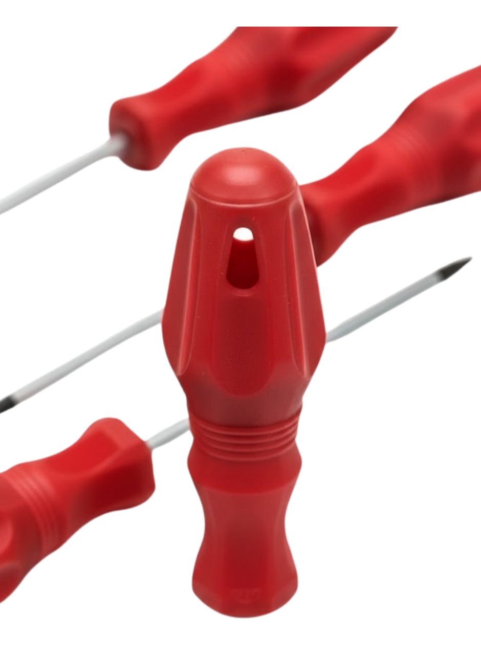 Düz ve Yıldız Başlıklı 7li Tornavida Seti Ergonomik Tutma