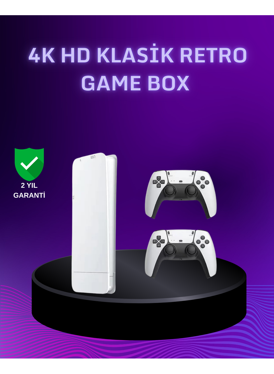 M15 Video Oyun Konsolu 20 Emülatör Destekli 64GB Bellekli