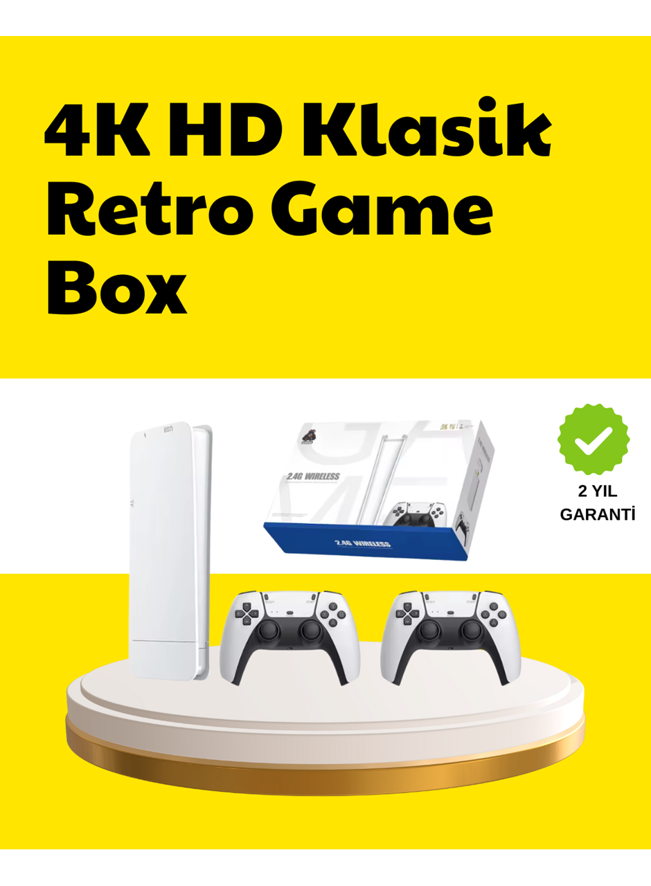 2 Kablosuz Kollu HDMI Uyumlu M15 Oyun Konsolu