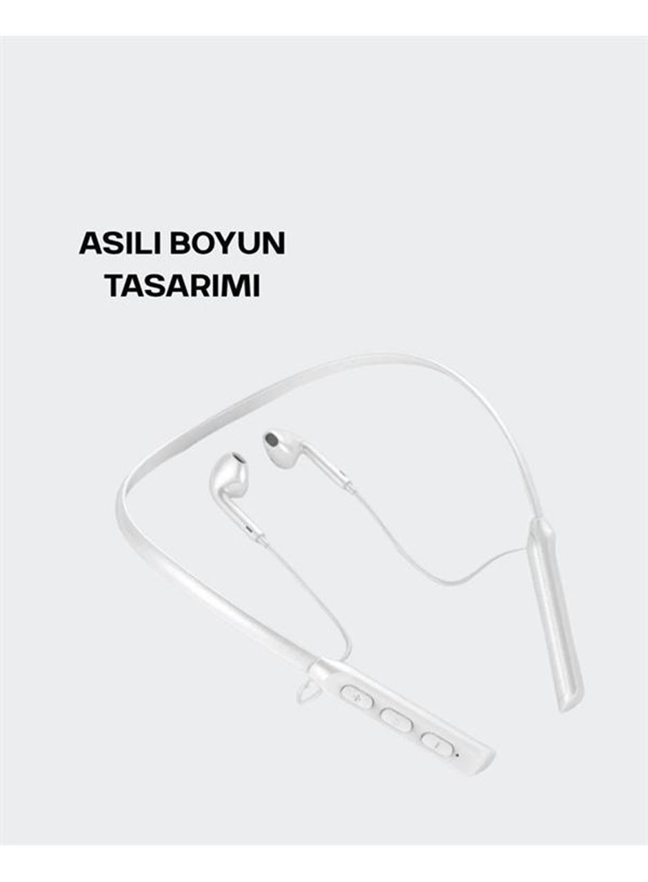 Yüksek Kapasiteli Pil Destekli Boyun Askılı Kulaklık – 100 Saat Dayanıklı