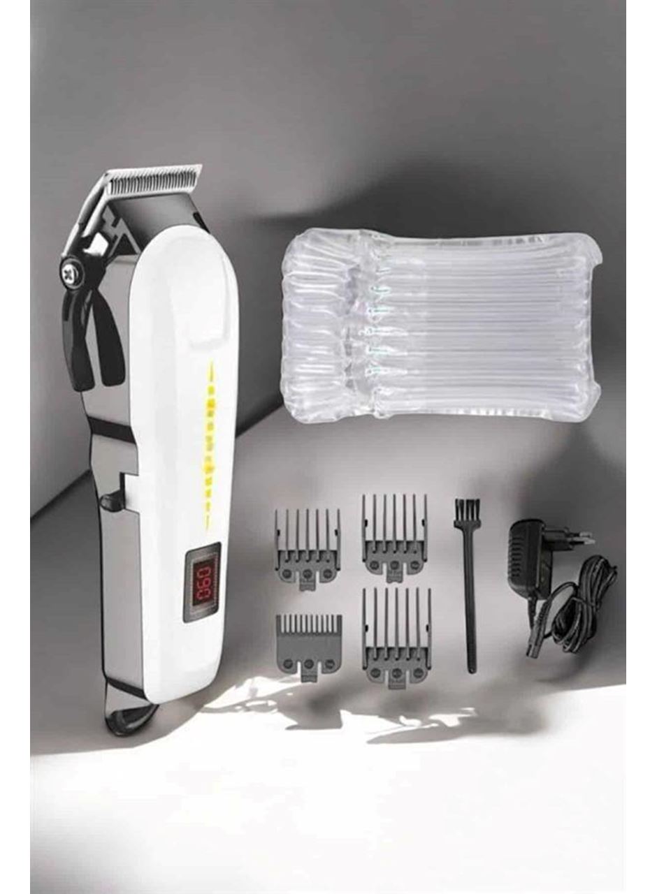 Tıraş Makinesi Profesyonel Saç Ve Sakal Kesme Milim Ayarlı Dijital Göstergeli