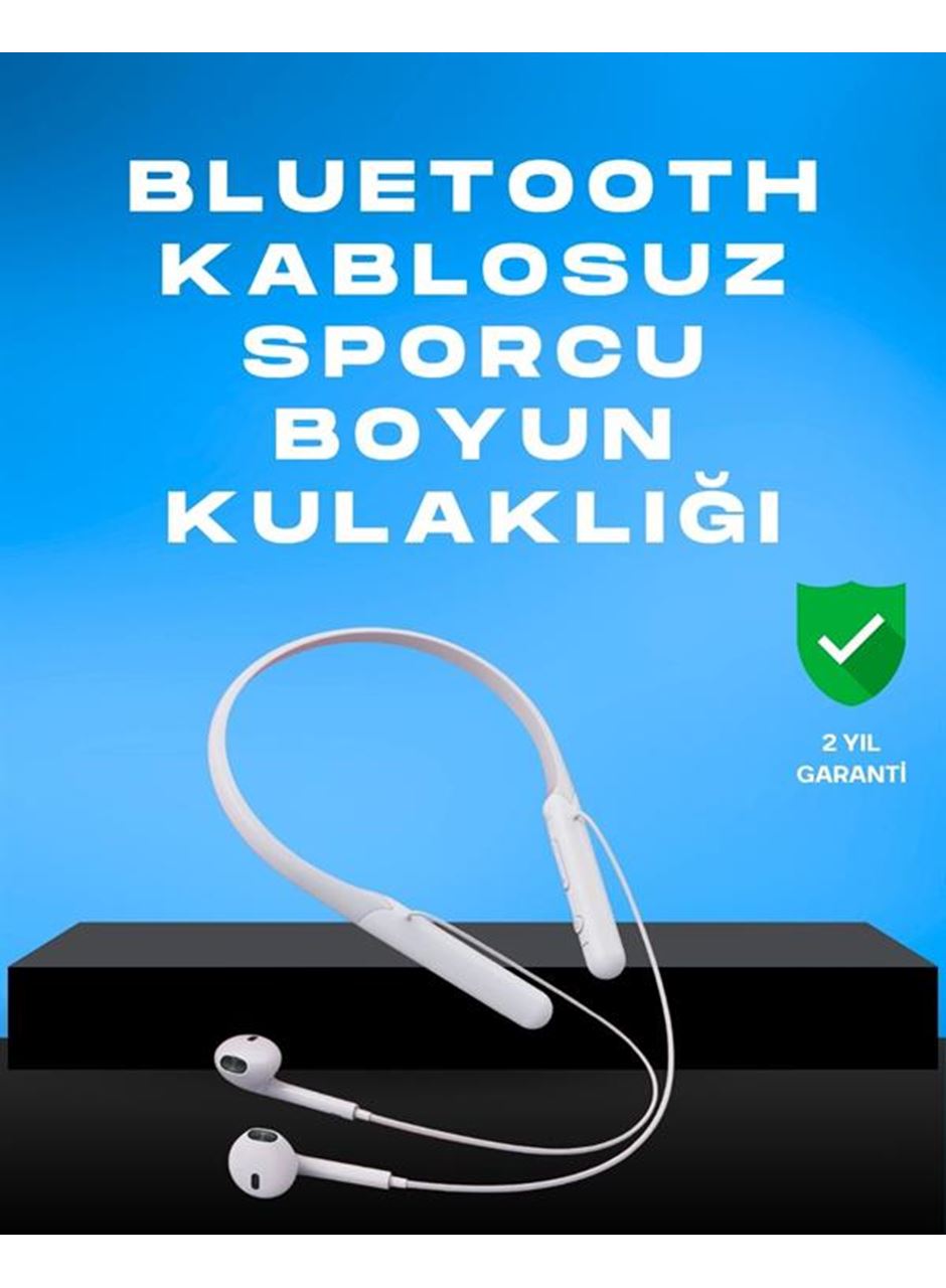 Kablosuz Bluetooth Kulaklık – Boyun Askılı, 100 Saat Pil Ömrü