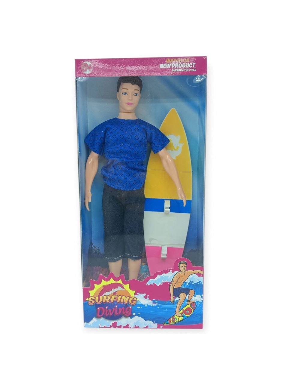 Sörfçü Bebek Sergio Sörf Tahtalı - Mavi