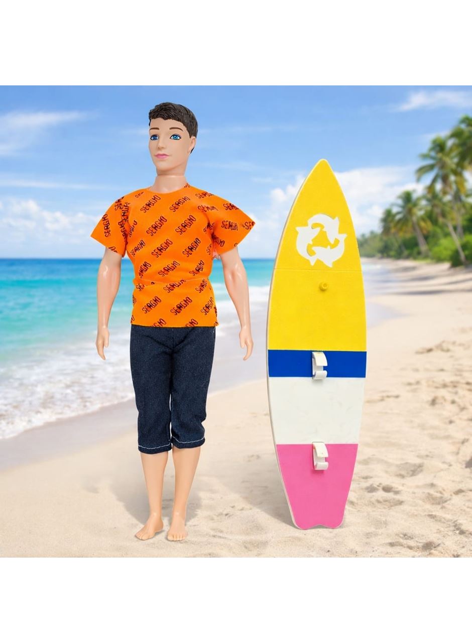 Sörfçü Bebek Sergio Sörf Tahtalı - Turuncu